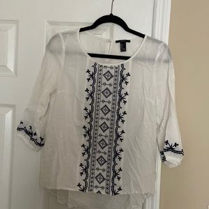 Forever 21 Blouse Size S